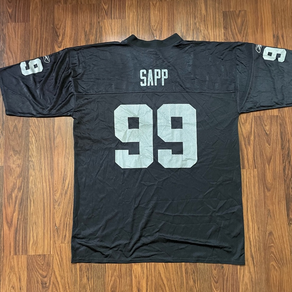 🏈 Vintage Warren Sapp Raiders Reebok jersey 🏈